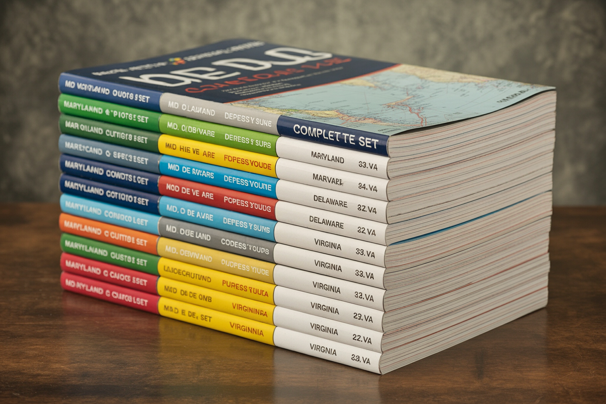 Cruising Guides – MD, DE, VA Combo (20 Pack)